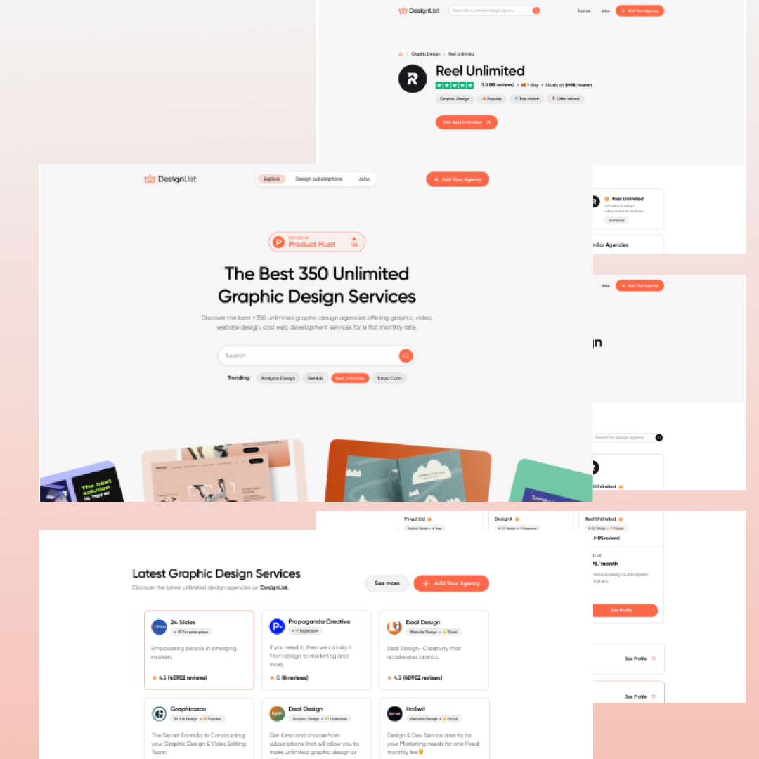 Design List 1 - unlimited graphic design subscription